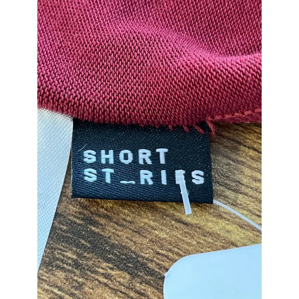 SHORT ST_RISE Travel Blanket 35inX78in Red NEW